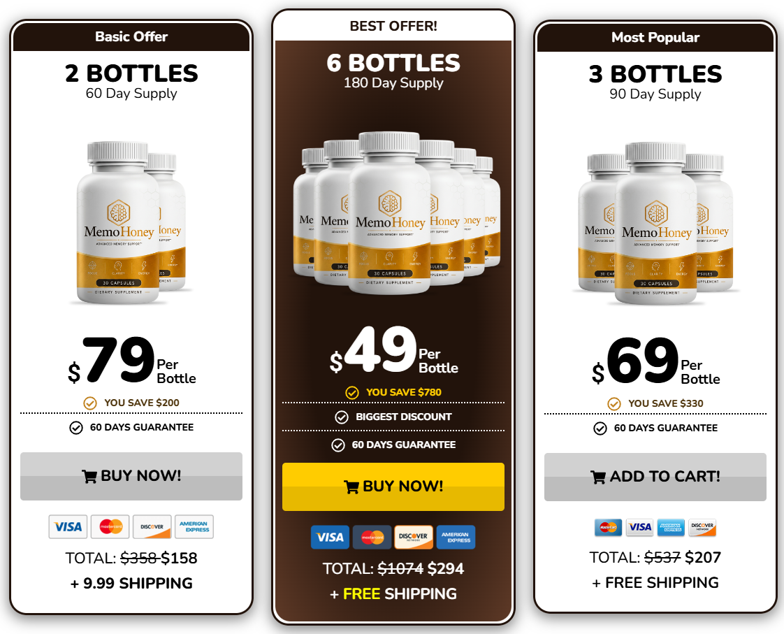 Exclusive MemoHoney Discount Package